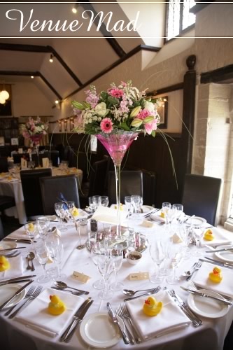 Athelhampton Wedding Reception Room Interior