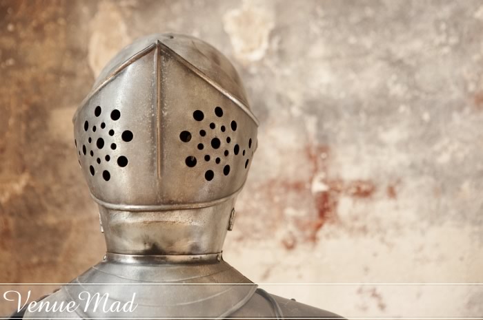 Polished Helmet inside the Castle